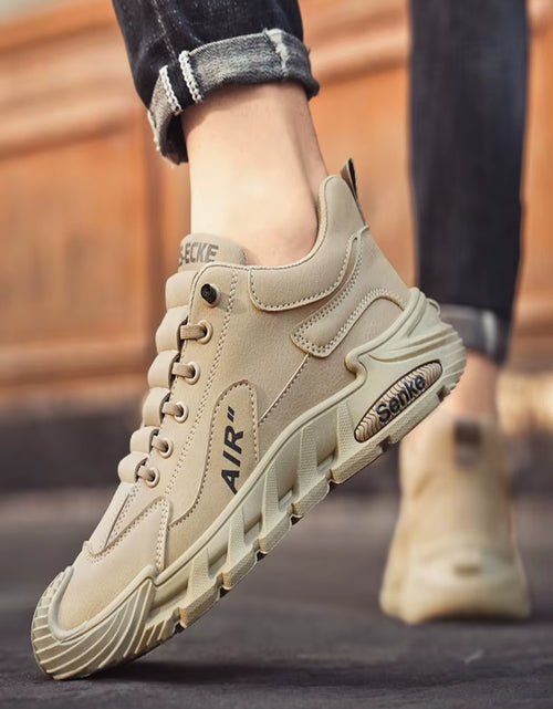 Load image into Gallery viewer, Toughflex Pro – Men’S Lightweight Slip-On Waterproof Work Shoes for Spring 2025
