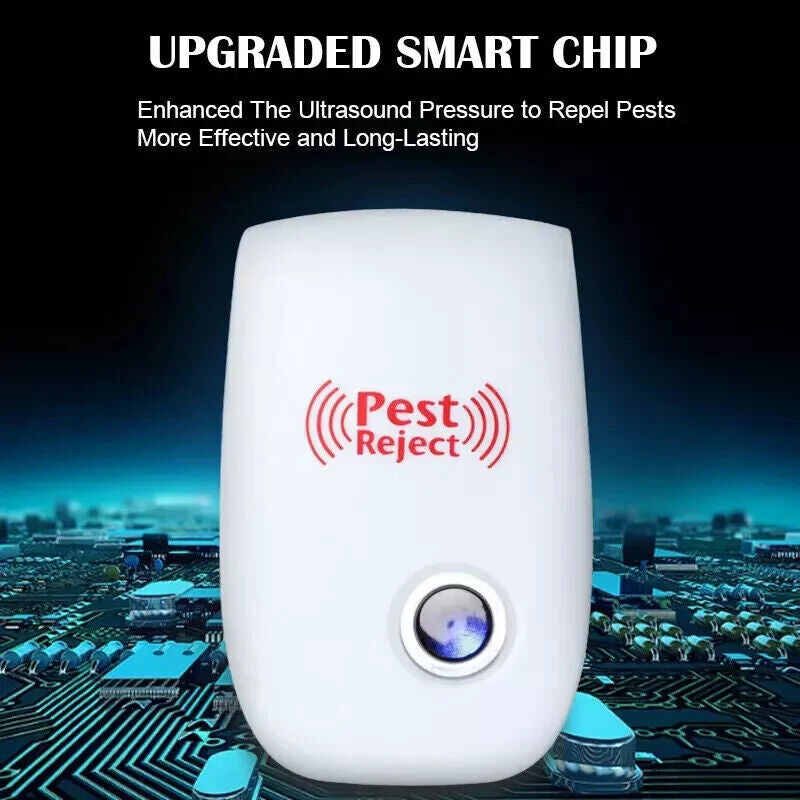 Ultimate Ultrasonic Pest Repeller – Say Goodbye to Mice, Rats, Bugs & Cockroaches